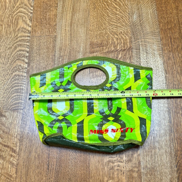 Miss Sixty retro Y2K Psychedelic tote bag -NWOT - Picture 2 of 6